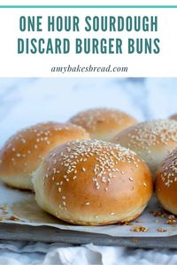 These sourdough burger buns are delicious. So easy. So fast. Sourdough discard burger buns can be made start to finish in just ONE HOUR. There’s nothing better than a grilled, juicy burger – especially if it’s on a homemade sourdough burger bun!