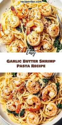 Searching for the ultimate seafood dinner that’s packed with flavor? This Garlic Butter Shrimp Pasta is your answer, combining succulent shrimp and savory garlic in a delightful dish! Perfect for any occasion, make sure to save this recipe for easy access to seafood perfection whenever you need it!