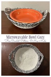 Bowl Cozy Hot Pad Free Crochet Patterns - DIY Magazine