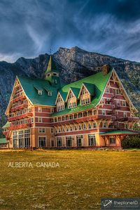 The Prince of Wales Hotel in Waterton Lakes National Park || The Wonders of Waterton Lakes National Park in Canada | The Planet D Adventure Travel Blog | Waterton is directly connected to Glacier National Park and the two parks are known as the International Peace Park - UNESCO World Heritage Site