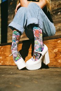 Cool art socks, good for all things performance and fashion