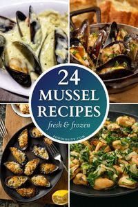 Explore the versatility of mussels with our diverse collection of 24 recipes, suitable for both fresh and frozen varieties. From classic steamed mussels in white wine sauce to exotic mussel curries and hearty mussel stews, each recipe brings out the unique flavor of this seafood. These dishes are perfect for a gourmet dinner or a casual meal, offering a range of flavors to suit any palate. Click to dive into these delicious mussel recipes and enjoy a taste of the ocean!