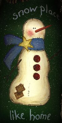 cute snowman idea