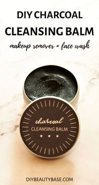 Learn to make this self-emulsifying DIY cleansing balm.You will love the natural ingredients used, especially a natural emulsifier that allows this cleansing balm to be removed with water. Just like, DIY cleansing oil, this DIY cleansing balm works as a face cleanser and makeup remover. #cleansingbalm #diybeautyproducts #diybeauty