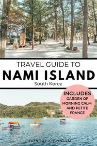 South Korea is one of Asia's top destinations! Here's a complete guide to visiting Nami Island on a day trip from Seoul. It includes travel tips, and the most beautiful places to visit