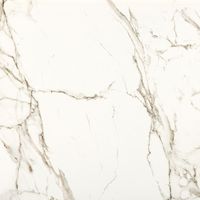 4 in. x 4 in. Ultra Compact Surface Countertop Sample in Entzo Calacatta, Entzo Calacatta/Matte