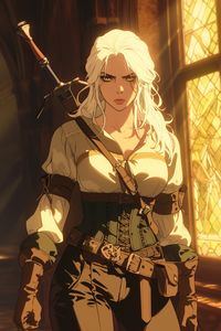 #Ciri #thewitcher #darkfantasy #sorceleur