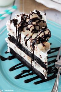 Chocolate Chip Cookie Dough Ice Cream Cake