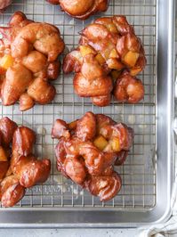 Sourdough Apple Fritters - Completely Delicious