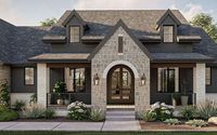 Cottage Plan: 2,643 Square Feet, 3 Bedrooms, 2.5 Bathrooms - 963-00763