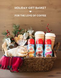 Holiday Gift Basket for Coffee Lovers