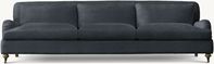 Belgian Classic Roll Arm Three-Seat-Cushion Sofa | RH