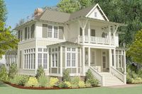 Country Living with Porches Galore! - 130042LLS | Architectural Designs - House Plans