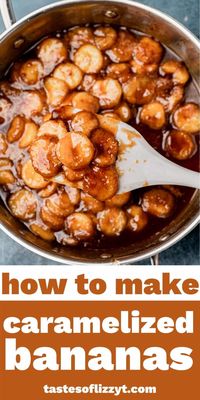 Warm, sweet, chewy and sinfully good -caramelized bananas is the perfect topping for your breakfast pancakes, afternoon snack, or midnight craving!