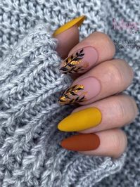 19 Chic Matte Fall Nail Ideas for 2023: Embrace the Modern and Edgy Vibes!