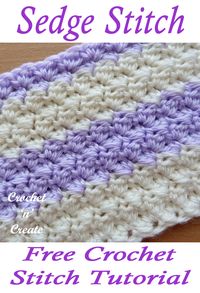 Free crochet stitches tutorial, learn how to crochet in USA or UK format, this easy stitch is available on #crochetncreate #crochetstitch #crochet #crochettutorials #crocheting #freecrochetstitches #crochetlearning #easycrochetstitches