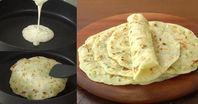 This recipe for garlic flatbread takes just 3 minutes and requires no kneading or yeast