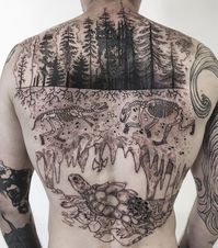 The Recent Tattoos of Pony Reinhardt | Hi-Fructose Magazine