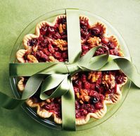 Cranberry Walnut Pie