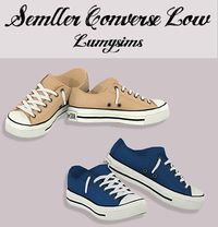 Semller Converse Low Tops - Lumysims LOVE IT!!!