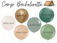 Camp Bachelorette Biodegradable Balloons / Wild in the Woods - Etsy