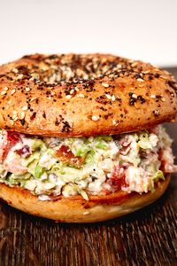 California BLT Chopped Bagel