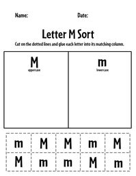 FREE Letter M Worksheets for Preschool ⋆ The Hollydog Blog