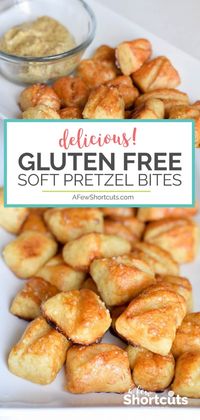 Who knew that gluten free could be this good?! Check out this Gluten Free Soft Pretzel Bites Recipe that turns out fabulous! Plus they are vegan too!