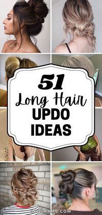 Pin this for stunning long hair updo inspiration to elevate your style game! These effortless and chic updo ideas are perfect for any occasion. Tap to discover how to achieve these head-turning looks. #LongHairUpdo #HairInspiration #FashionBlog