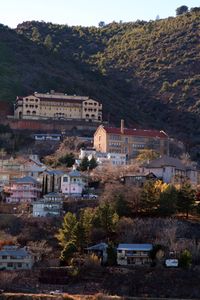 Jerome, Arizona - a little mining town near Sedona on the side of a mountain. The Jerome Grand Hotel on the hill as seen on Season 4 Episode 20 of Ghost Adventures is known as the most haunted structure in the tiny town of Jerome, also known as "Ghost City." ~ 2/16/13 - Done.