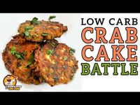 Low Carb CRAB CAKE Battle 🦀 The BEST Keto Crab Cakes Recipe! - YouTube