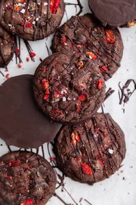 Chocolate Covered Strawberry Cookies - Broma Bakery