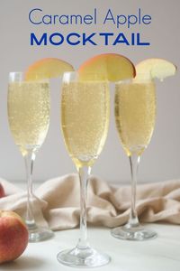 Sparkling drinks are fun! Learn how to make an easy non-alcoholic sparkling caramel apple mocktail that’s perfect for kids and adults.