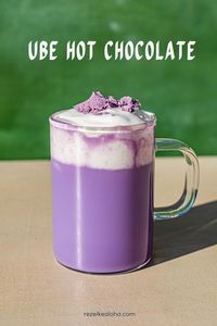 Ube Hot Chocolate