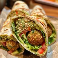 Vegan Falafel Wrap - Recipes Time