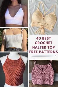 This collection of 40 crochet crop top patterns offers unique, boho, and modern styles suitable for all ages and body types. Opt for cotton yarn for a lightweight summer feel. Patterns vary in complexity and yarn requirements, catering to both beginners and advanced crocheters.