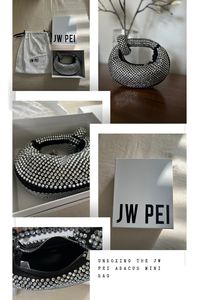 ✨👜 Say hello to luxury with the JW PEI Abacus Mini Crystal Bag unboxing! 💖🎁 Luxe vegan leather, total style, and sparkling crystals make this the hottest accessory this season. 💎🎉 Get ready to shine! ✨🔮