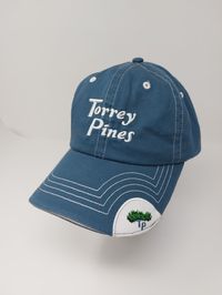 Torrey Pines Golf Strap back hat. Please view the images and if you need more or have any questions just ask. Thanks for looking.