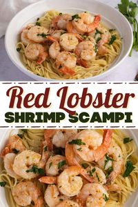 Have you ever had Red Lobster shrimp scampi? No? Then grab your favorite skillet, some garlic, and white wine because it's time to get cooking!