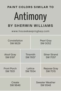 Understanding similar colors is crucial in design, particularly when considering variations like those around Antimony SW 9552 by Sherwin Williams. Such colors provide a harmonious palette that seamlessly blends together, creating a cohesive and visually appealing space. Using similar colors, such as SW 9629 – Constellation, a soft, airy blue that brings to mind the tranquil expanse of the sky at dusk, or SW 0052 – Pearl Gray, a gentle gray with a hint of warmth.