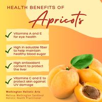 It's National Apricot Day so we thought we would share some of the health benefits of this fantastic fruit with you! Is there a way that you enjoy apricots? Fresh off the tree, in a fruit salad? Let us know in the comments below. #nationalapricotday #benefitsofapricots #healthbenefitsofapricots #foodasmedicine #wethingtonholisticarts