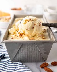 Toasted Almond Ice Cream - House of Nash Eats