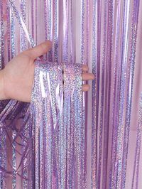 [34% OFF] 2019 Glitter Fringe Foil Backdrop Curtain For Wedding Birthday Party Decoration In PINK | dresslily