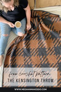 The Kensington Throw- Free Crochet Pattern — Meghan Makes Do