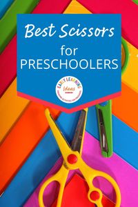 This article is a review of the different types of scissors that are best suited to kids in preschool, pre-k, and kindergarten. With so many options it can be hard to know which type your child will like or if they need an adaptive pair. You will find information on safety tips as well as left-handed scissors, spring-loaded and my favorite blunt end scissors.  Find out what you should look for in this helpful guide!