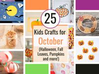 25 October Crafts for Toddlers and Preschoolers | Homan at Home