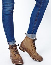 ASOS | ASOS APOSTLE Leather Ankle Boots at ASOS