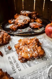 Glazed Cinnamon Apple Fritters (Vegan+GF) – Sincerely Tori