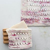 Eyelet Dishcloth Knitting Pattern by Brome Fields {+ exclusive how-to video}