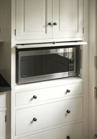 10 Strategies for Hiding the Microwave : Remodelista